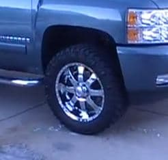 oversized truck wheels