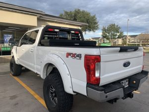 2019 Ford F250 Lariat with Low Pro Rack and Bed Rails