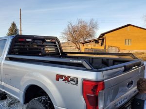 2019 F350 Lariat with Low Pro Rack and Bed Rails