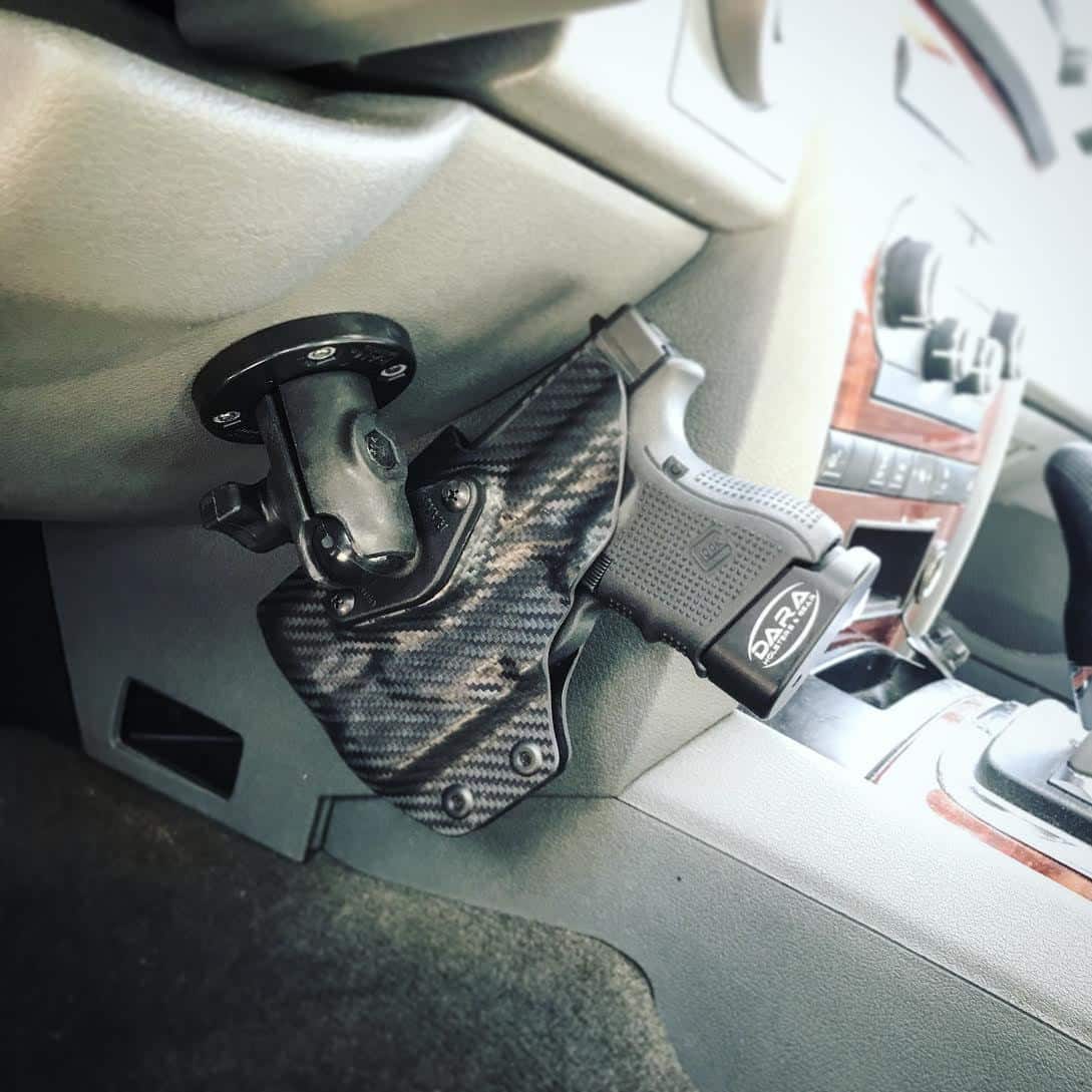 Gun Holster For Car Center Console 7891