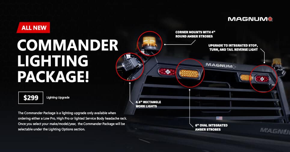 The Magnum Commander lighting package
