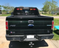 2013 Ford F-150 XLT with Low Pro Rack with Brake Lights and Strobe Lights submitted by Christopher Barker